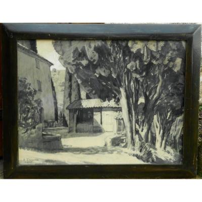 Albert Dequene (lille 1897/1973) Nice 1933