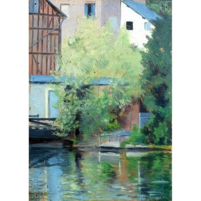 Georges Le Meilleur (lemeilleur) 1861-1945 - Pont Audemer - Normandie- Ecole De Rouen -la Risle