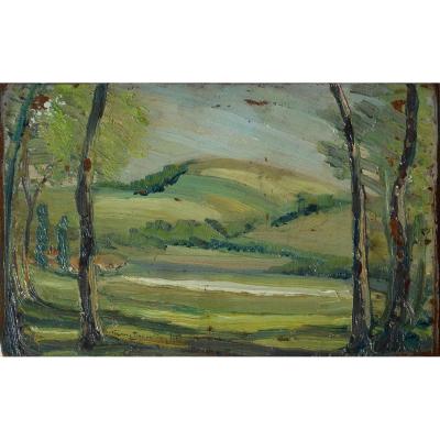 Pierre Bogoutsky (xix-xxé) - Russian School - Hsp 14x22cm Dated 1921