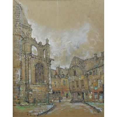 Nogent Le Roi Aquarelle