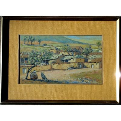 André Fremond (1884-1965) Village Of Macedonia 1915