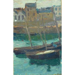 Louis Fidrit (1883-1918) Brittany - Douarnenez