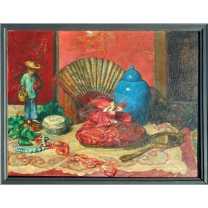 Georges Jamotte (ixelles 1882-etterbeek 1942) Belgian Painter - Belgium -hst 50 X 65 Cm 1931