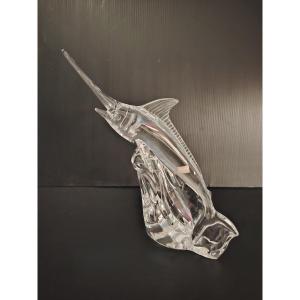 Baccarat Grand Swordfish From The House Of Baccarat In Crystal