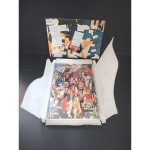 Swatch Watch Box Rotella Set Mimmo Rotella Marilyn Monroe Tiger Puzzle 1994