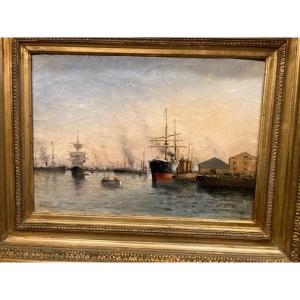 Painting Signed Victor Coste