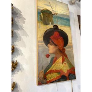 Pair Of 19th Portrait