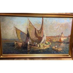 Tableau Signé Van Den Bussche 1925-2001