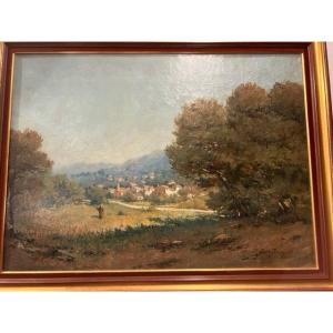 Painting Signed Sauveur Bernay Théric (1874-1963