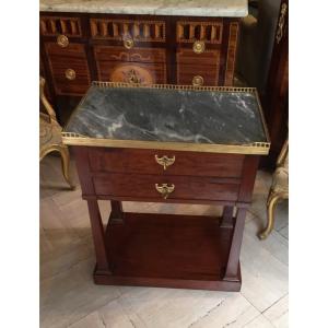 Consulate Period Living Room Table Stamped Kolping
