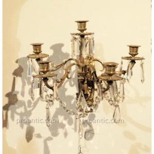 "pair Of Napoleon III Period Wall Lights