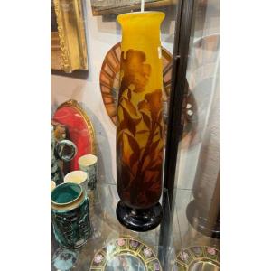 Vase Signed Daum In Nançy