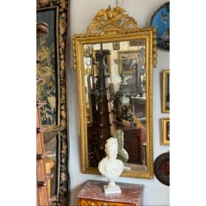Louis XVI Period Entredeux Mirror