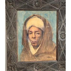 Watercolor Signed Alphonse Brick