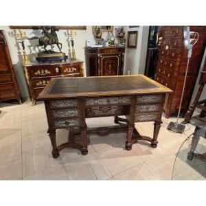 Late 19th Century Mazarin Desk By Grohé In Paris