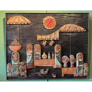 Ceramic Painting By Zobel