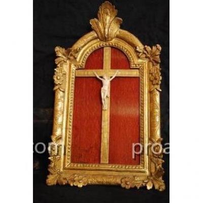 Christ Crucifix Ivory XVIII "
