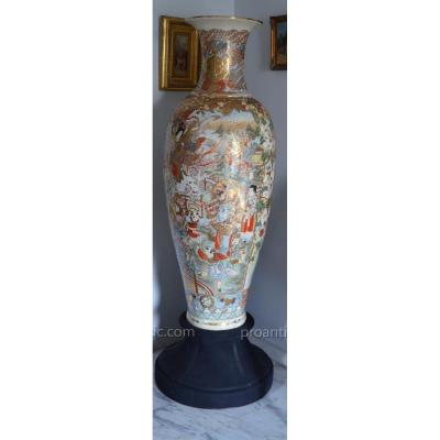 Satsuma Vase Height 155 Cm