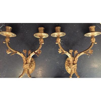 Pair Of Louis XVI Style Walls Late 19th