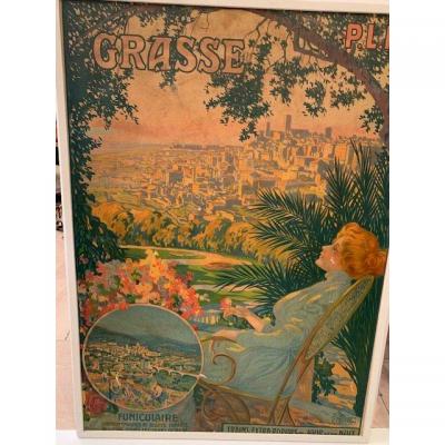 Advertising Poster Signed David Dellepiane