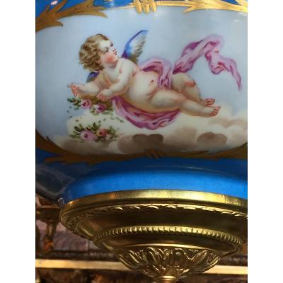 Sèvres Porcelain Chandelier