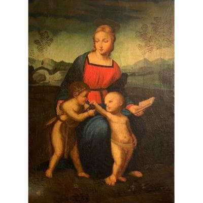 Virgin And Children 19th