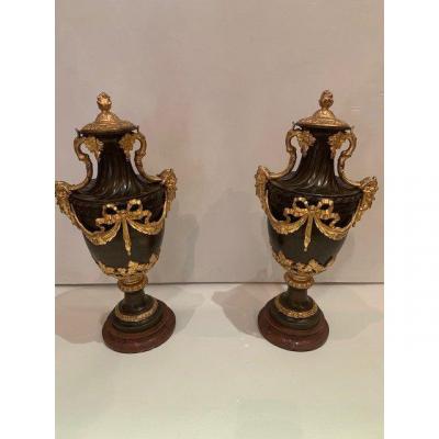 Pair Of Cassolettes Late 19th