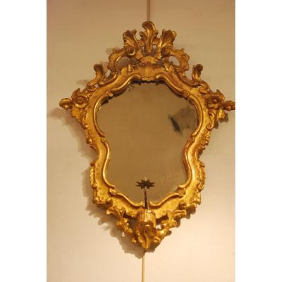 Paire De Miroir Devenise 18ème