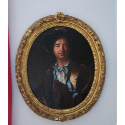 Portrait 18th Representative Bernard Le Bouyer De Fontenelle