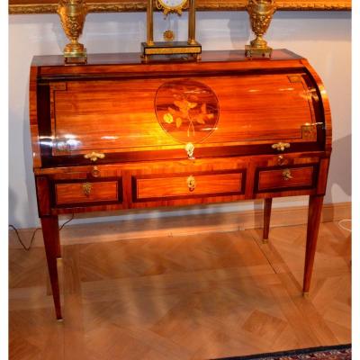 Bureau à Cylindre d'époque Louis XVI
