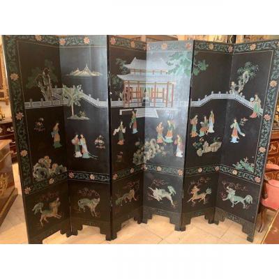 Screen In Lacquer Early Twentieth