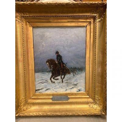 Cavalier à Cheval peintre Russe