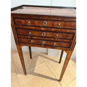 Louis XVI Chiffonnière Table Late 18th