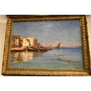 François Nardi View Of Martigue