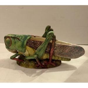 Grasshopper Or Cricket Signed Jérome Massier