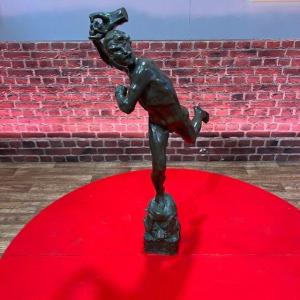 Bronze Signed Jef Lambeaux