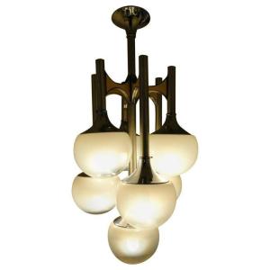 Sciolari Suspension Italy Lamp Pendant 7 Lights