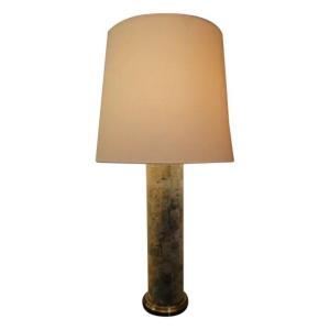 Holm Sørensen Large Danish Cork And Brass Table Lamp Base