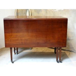 Very Beautiful 19th Century Mahogany Shuttered Table