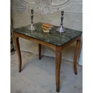 Louis XV Period Natural Wood Hall Table