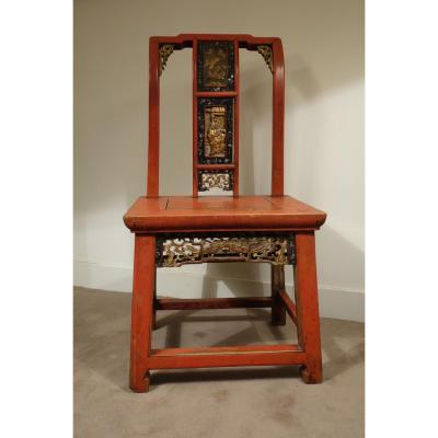 Mandarin Chair In Lacquered Wood