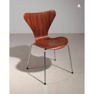 Chair 7 Arne Jacobsen Fritz Hansen Rosewood