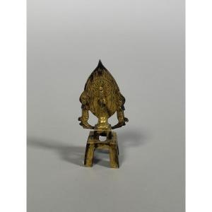 Gilt Bronze Statuette Boddhisattva Tang Period Wei (386-534)
