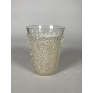 René Lalique (1860-1945) "st Tropez" Vase, Circa 1937 Art Deco