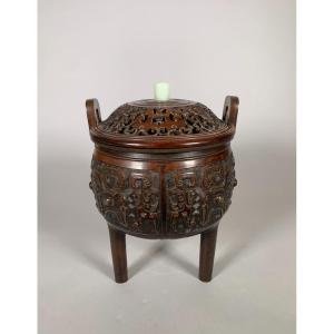 Grand Brule Perfume In Bronze XVIII - 19th Century China Qing Dynasty