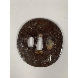 Tsuba Maru-gata Edo Period (1603-1868) Japan
