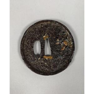 Tsuba Maru-gata Edo Period (1603-1868) Japan 17th Century