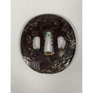 Tsuba Maru-gata Edo Period (1603-1868) Japan 18th Century