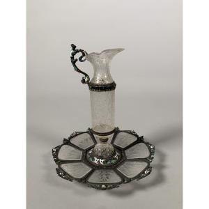 Rock Crystal Ewer Attributed To Hermann Böhm In The Viennese Renaissance Style