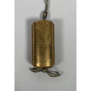 Japan, Inro With Five Cases In Fundame Lacquer Edo Period (1603 - 1868),